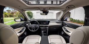 Interior view of a 2025 Buick Encore GX.