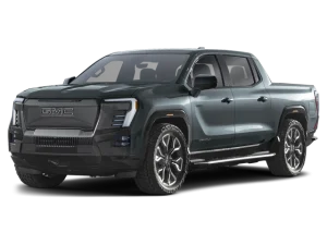 Side profile of a 2025 GMC Sierra EV.