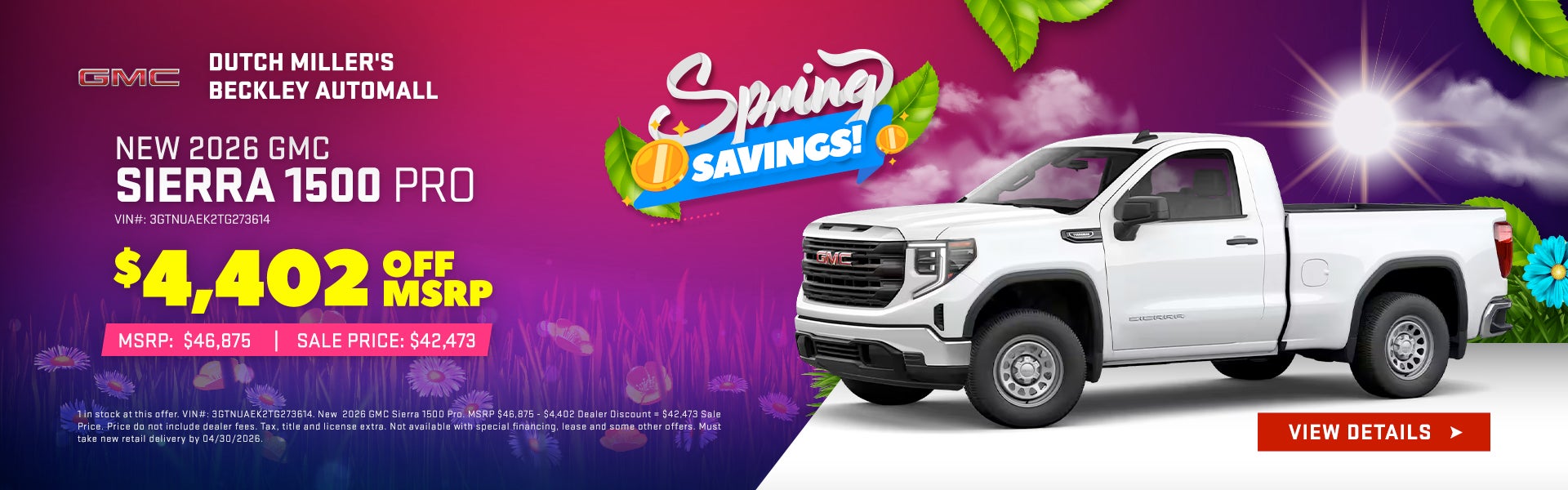 New 2026 GMC Sierra 1500 Pro