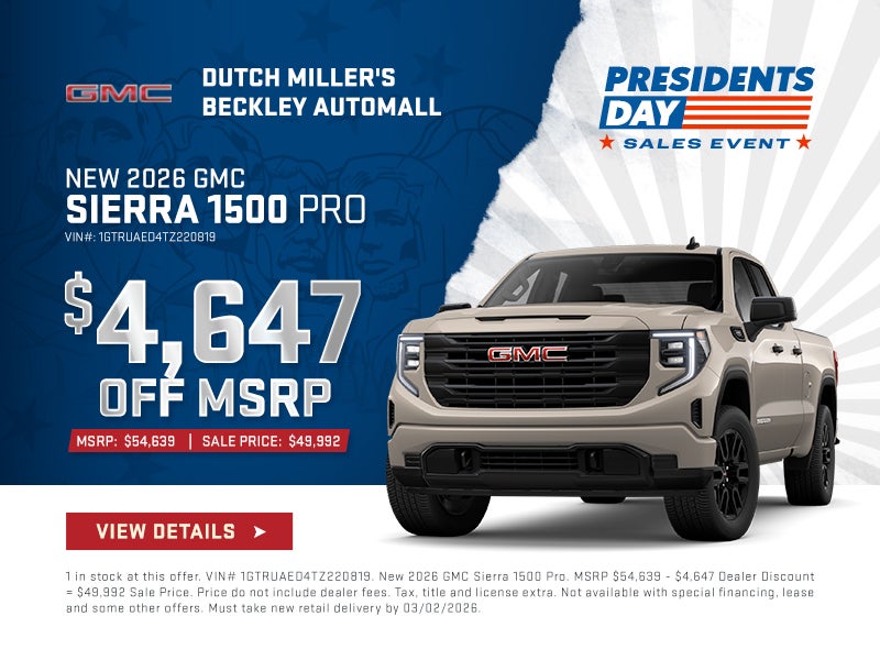 2026 GMC Sierra 1500 Pro