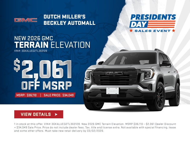 2026 GMC Terrain Elevation